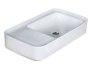 Накладная раковина Melana A572-805 77см белый